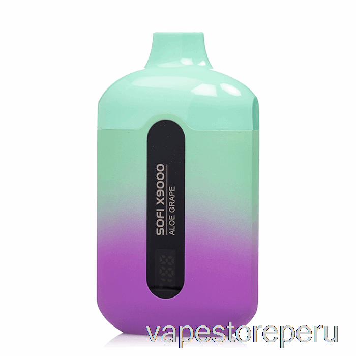 Vape Smoke Sofi X9000 Inteligente Desechable Aloe Uva